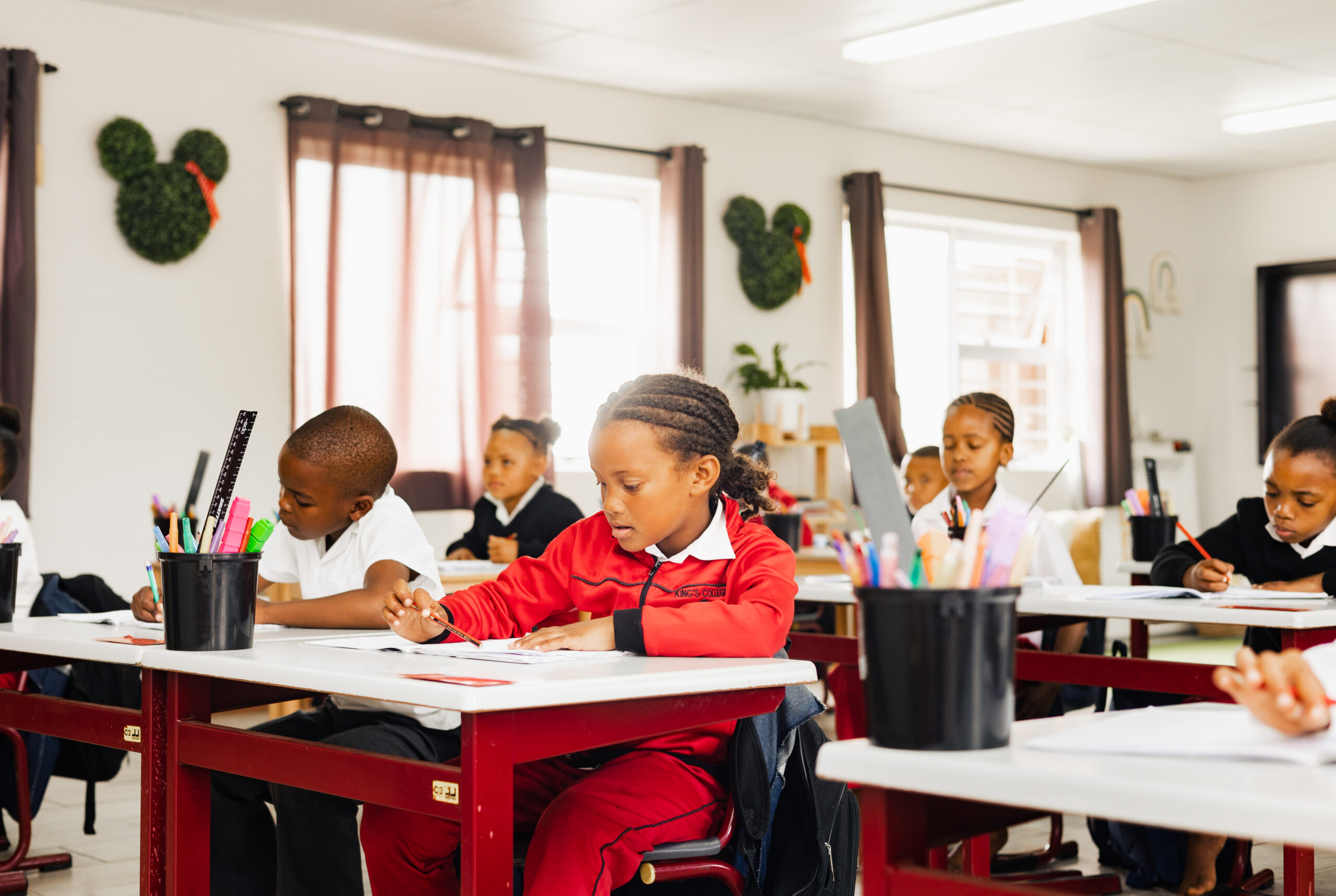 A school supplies pack